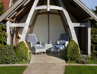 Bramblecrest Tetbury Recliner Set with 2 Footstools & Tree-Free Coffee Table - Nutmeg