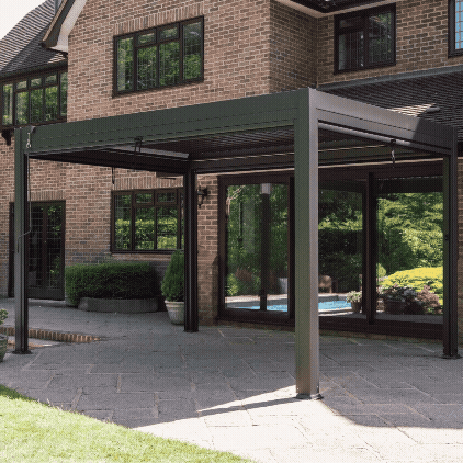 Codsall and Wergs 3 X 3M Pergola Grey - image 1